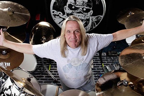 Drummer and Musician Nicko McBrain