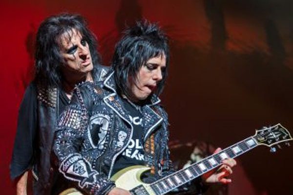 Tommy Henriksen with Alice Cooper