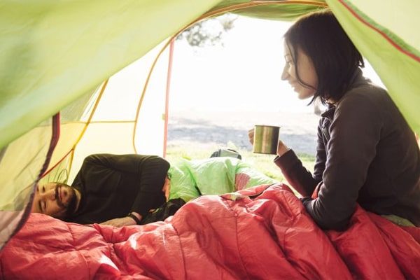 Tips on staying warm in tent