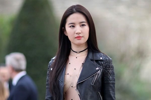 Actress and singer Liu Yifei