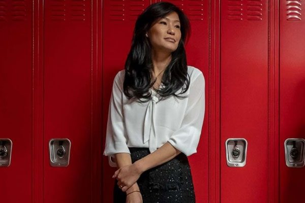 Andrew Yang's spouse Evelyn Yang