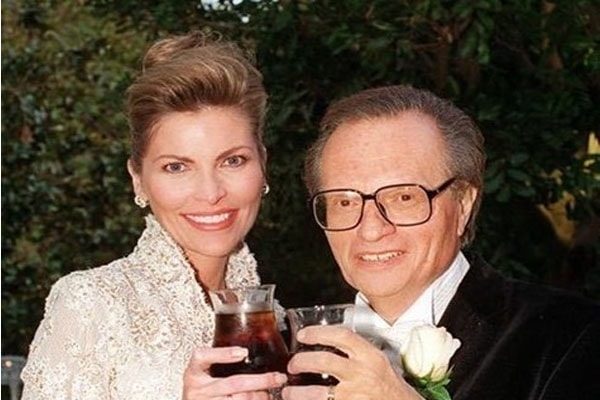 Larry king and his late ex-wife Alene AKins