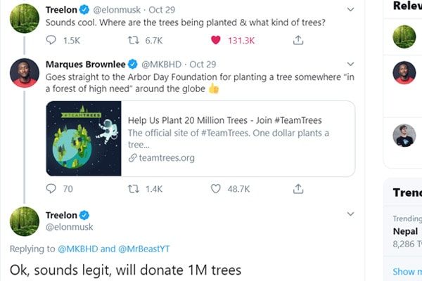 Elon Musk Reply to Marques Brownlee.