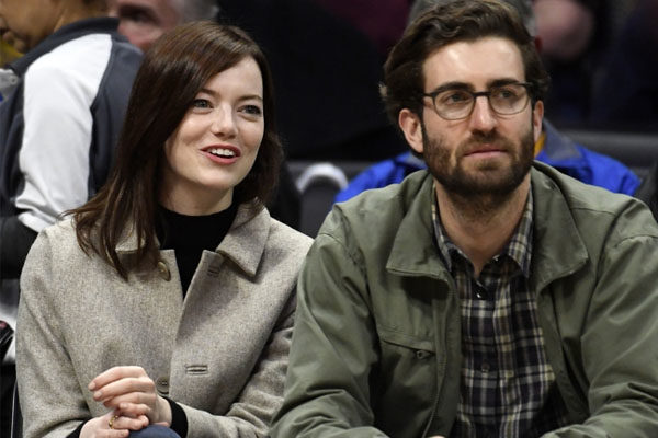 Emma Stone and Dave McCary's engagement