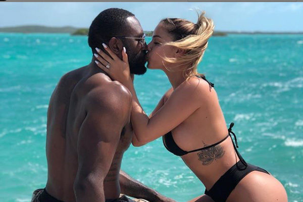 Patrick Patterson and wife Sarah Patterson