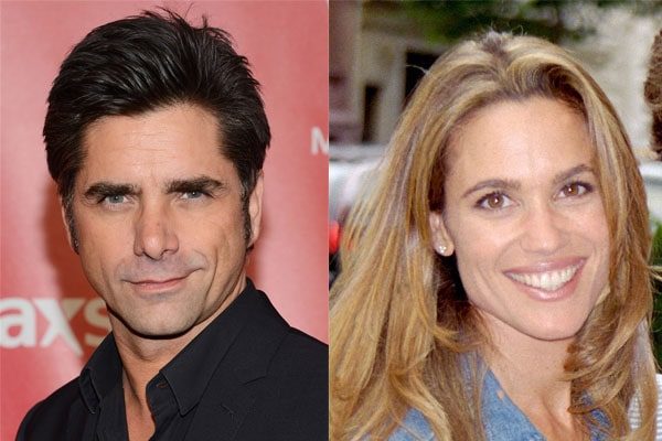 John Stamos and Chelsea Noble