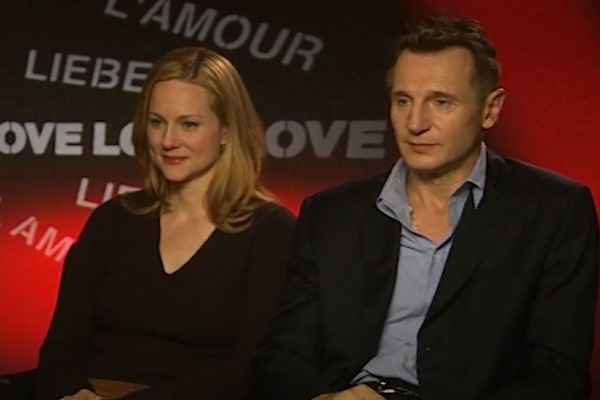 Friendly Relationship Between Laura Linney And Liam Neeson